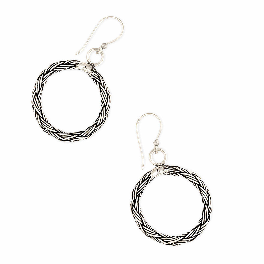 Boucles d'oreilles dorées Mendocino