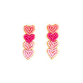 Boucles d'oreilles perles Primevère