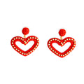 Boucles d'oreilles cœur « Je t'aime »