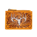 Porte-cartes Wylie Corral gaufré à la main
