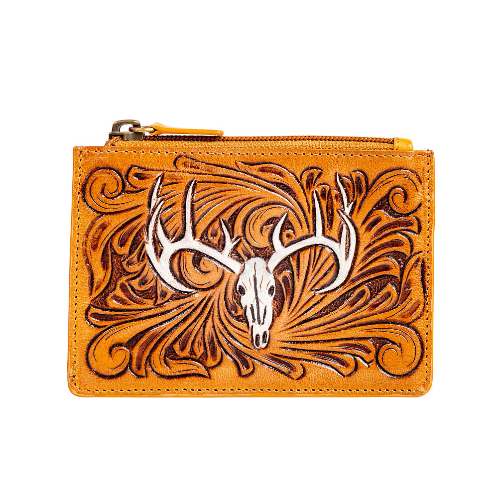 Porte-cartes Wylie Corral gaufré à la main
