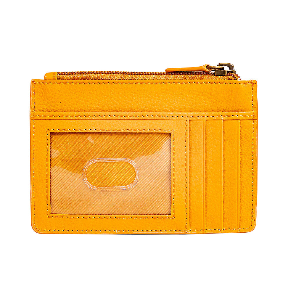 Porte-cartes Wylie Corral gaufré à la main