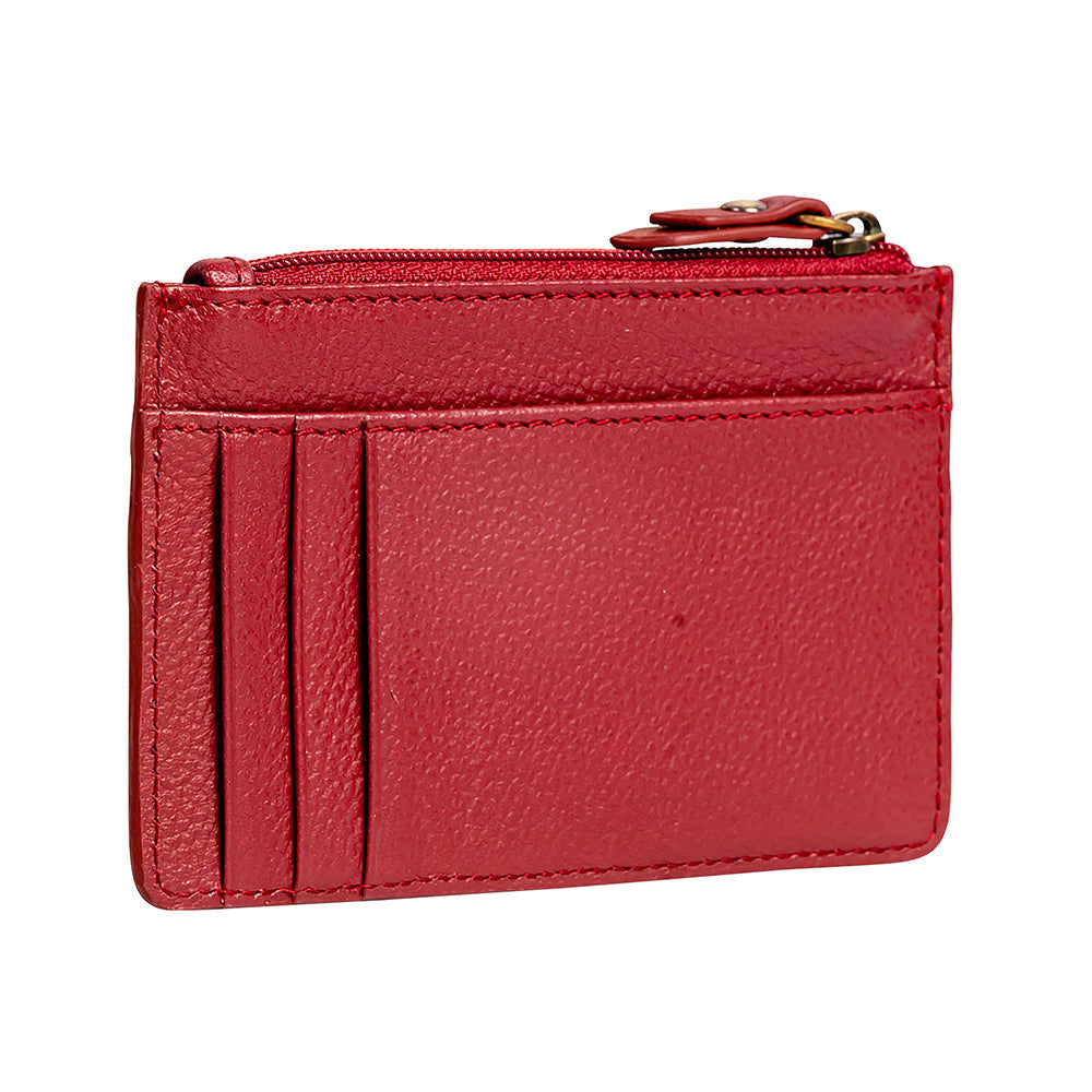 Porte-cartes double Foothill Creek rouge