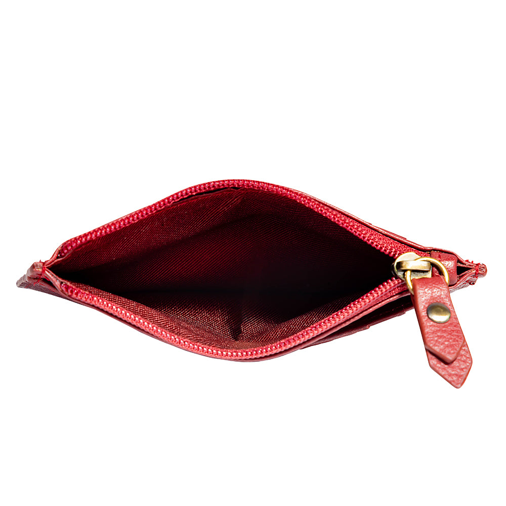 Porte-cartes double Foothill Creek rouge