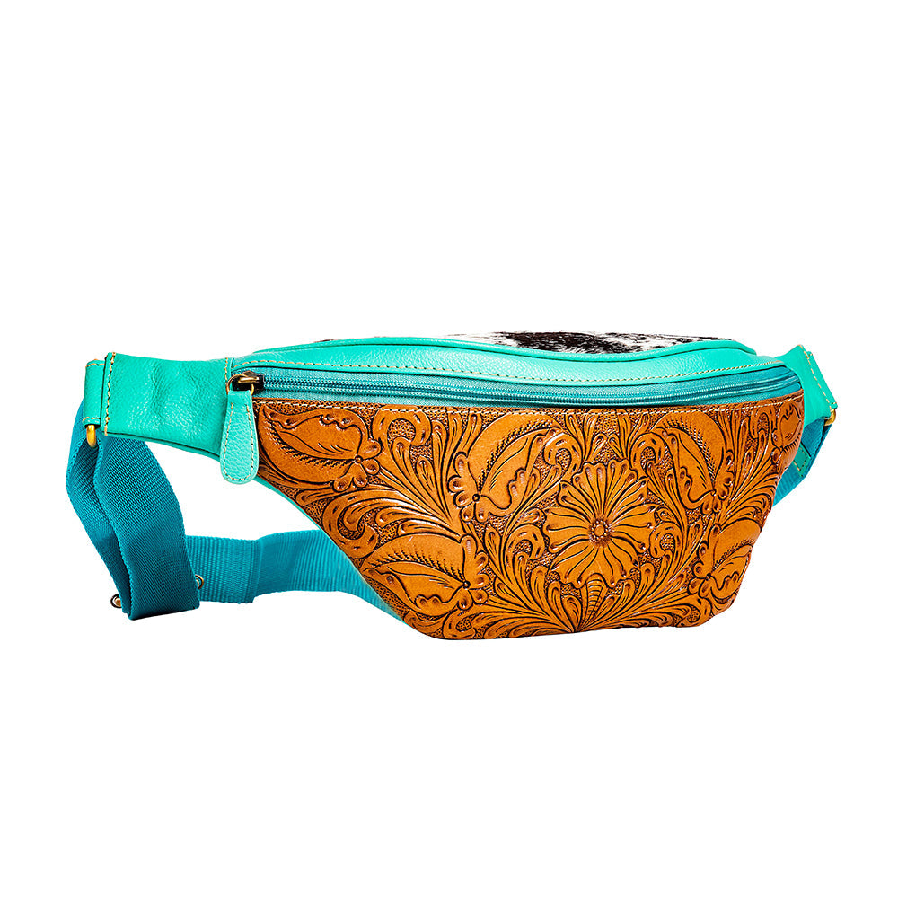 Sac banane Tylersburg en cuir repoussé