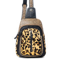 Sac banane Jaguar Trail en cuir repoussé à la main
