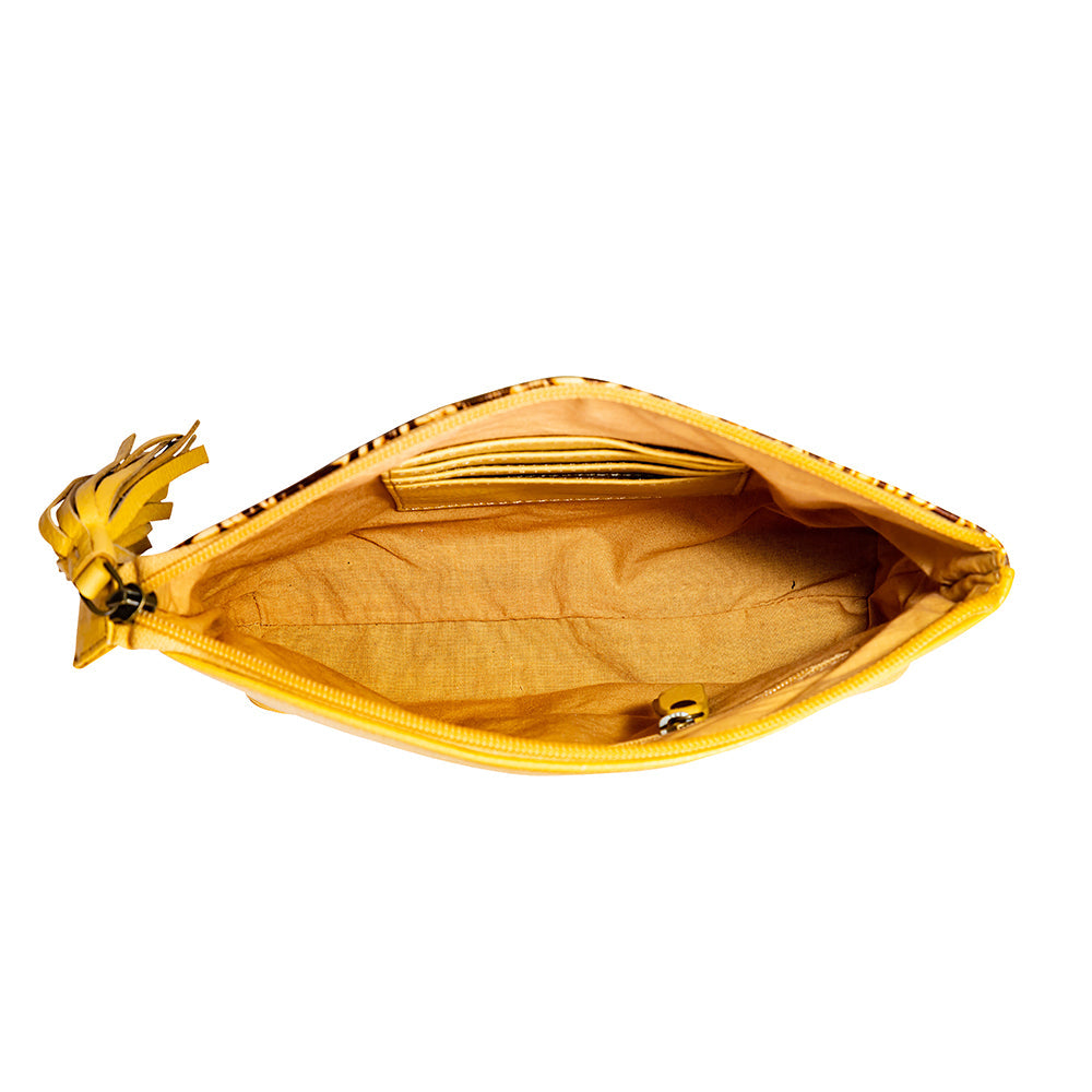 Pochette Clarendon jaune