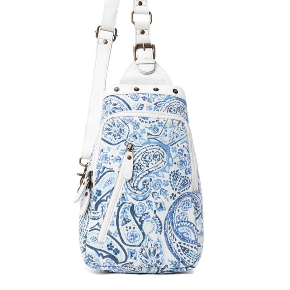 Mon sac à bandoulière bleu