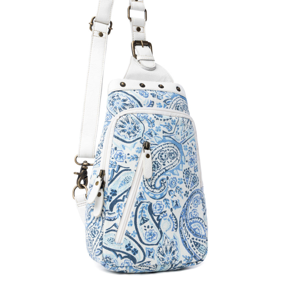 Mon sac à bandoulière bleu