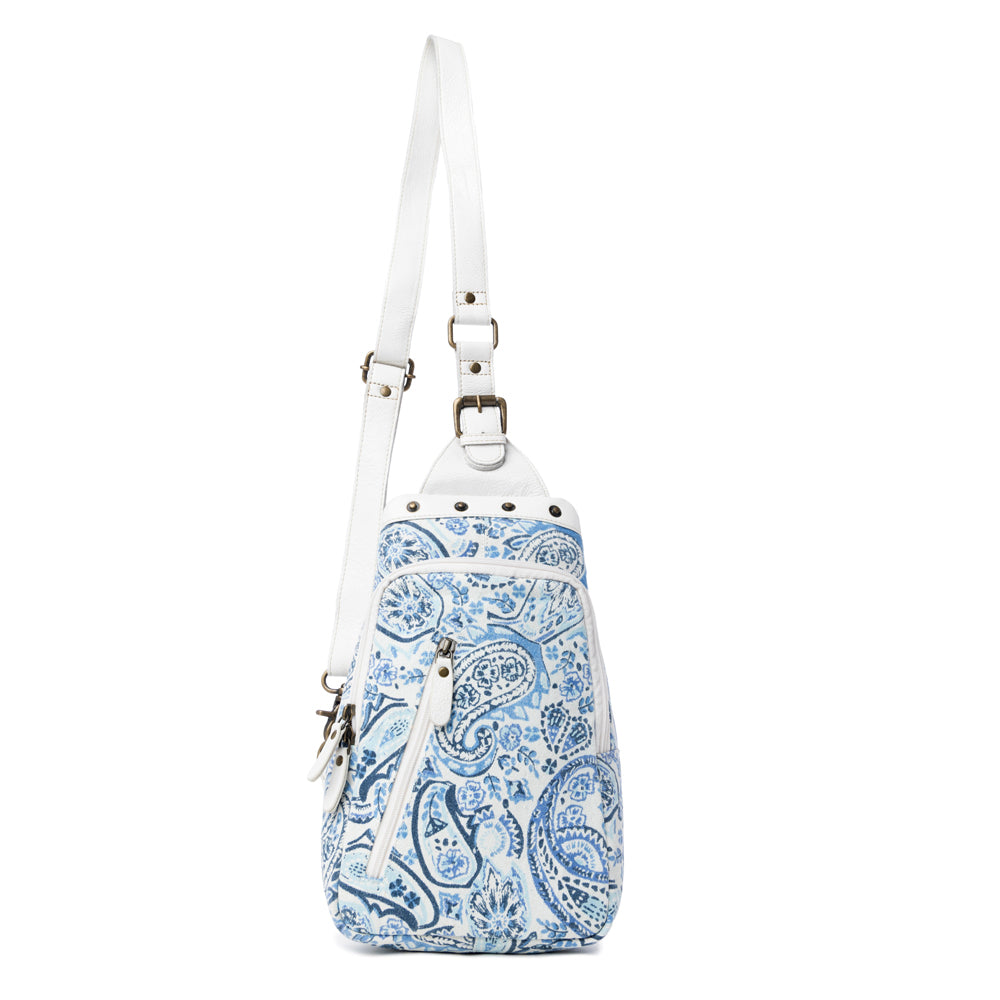 Mon sac à bandoulière bleu