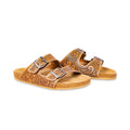 Sandales Darla en cuir repoussé
