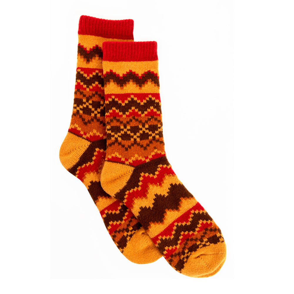 Chaussettes à motifs Sunset Ridge