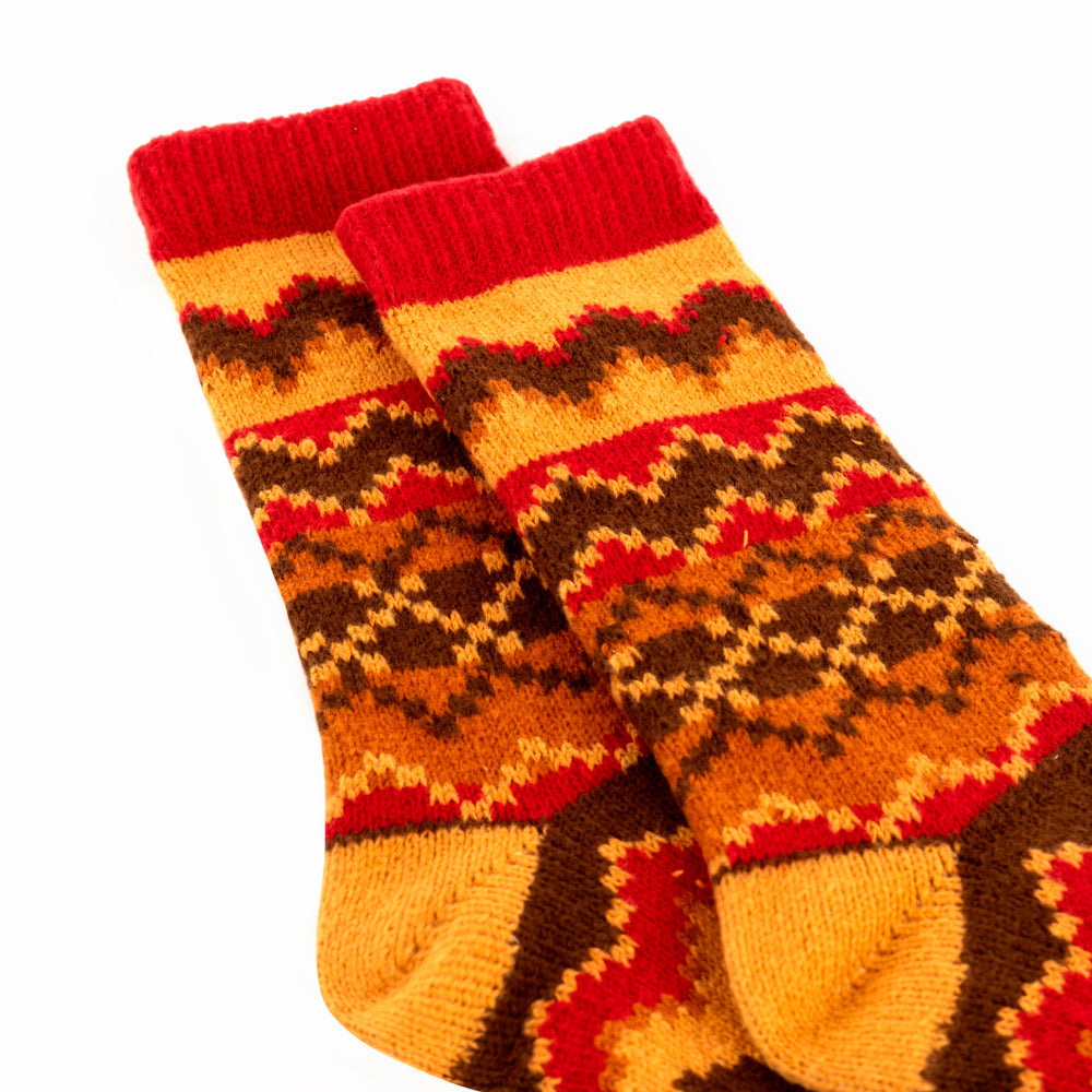 Chaussettes à motifs Sunset Ridge