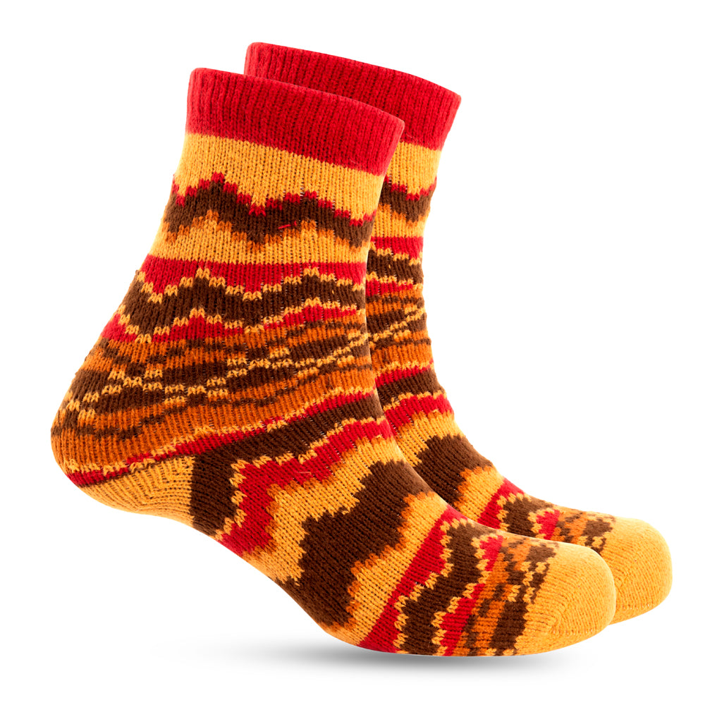 Chaussettes à motifs Sunset Ridge