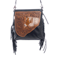 Sac en cuir repoussé "Esprit Étalon"