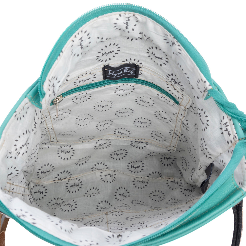 Sac de transport dissimulé Terra Donna, turquoise