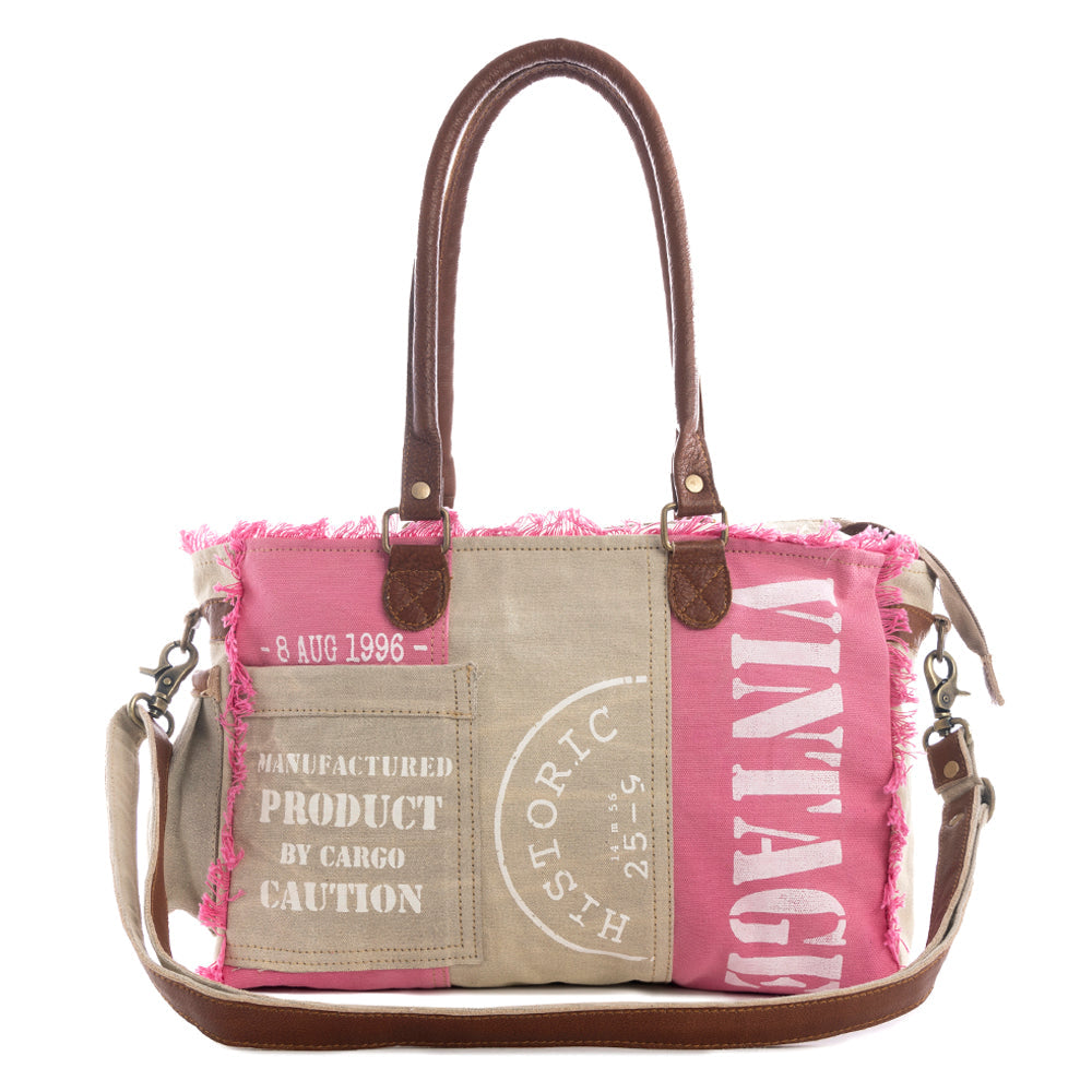 Sac Queen Creek petit format et bandoulière rose