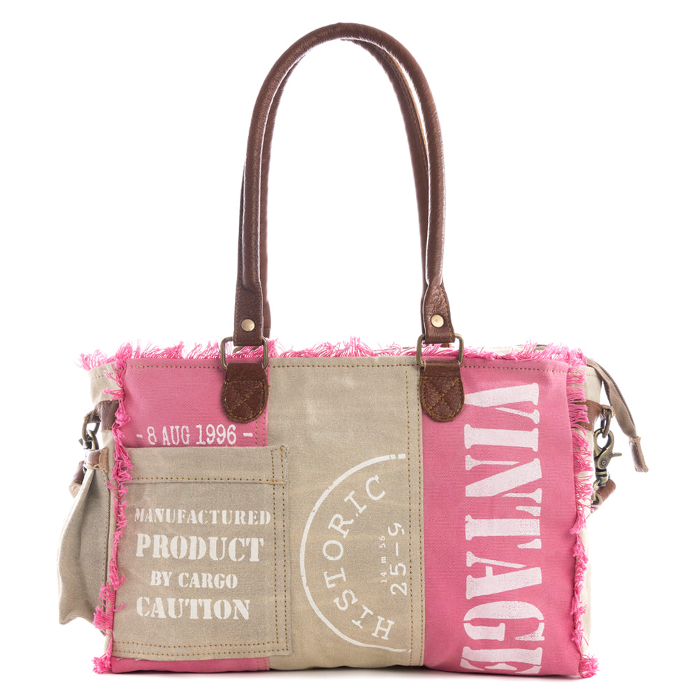 Sac Queen Creek petit format et bandoulière rose
