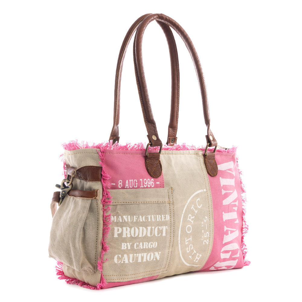 Sac Queen Creek petit format et bandoulière rose