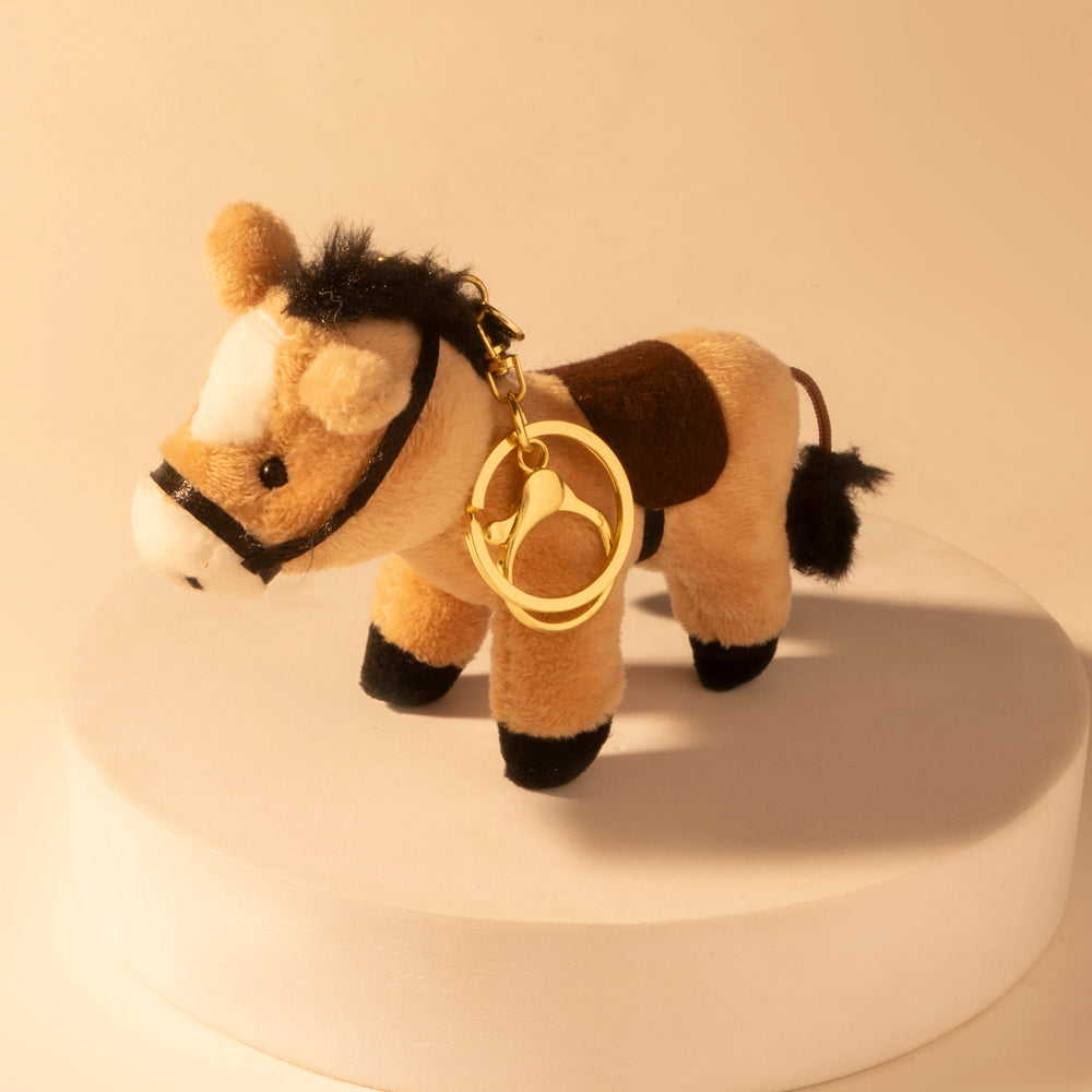 Bijou de sac Myra Golden Gallop en Caramel Tan
