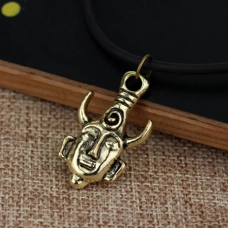 Pendentif Collier Unisexe Cordon Cuir Cuivré Surnaturel Film Hot Dean Winchester Jensen Ackles Bijoux Amulette Vintage