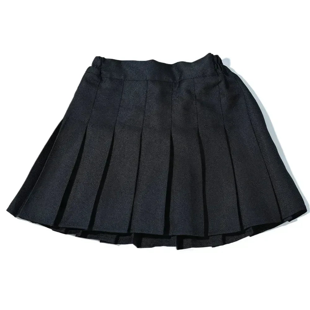Jupe plissée d'été pour fille, Jupe d'été pour enfants, Mini-jupes pour filles, Jupe plissée vintage 3-13 ans, Jupe-culotte froncée pour jeunes filles