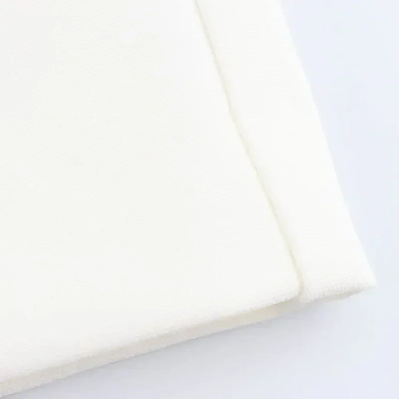 MUJER Robe Courte Blanche Dos Nu Femme Halter Robes de Soirée Élégantes pour Femmes Robe Mini Épaules Dénudées Femme Nouveautés Robes Femme