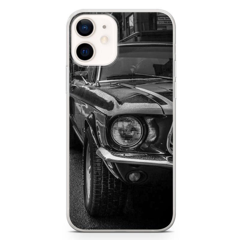 Coque de Téléphone Voitures Américaines Pour Iphone 13 12 11 Pro Max Mini Xs X Xr 8 7 Plus 6s 6 Se 2020 Housse Transparente Anti-choc Anti-rayures