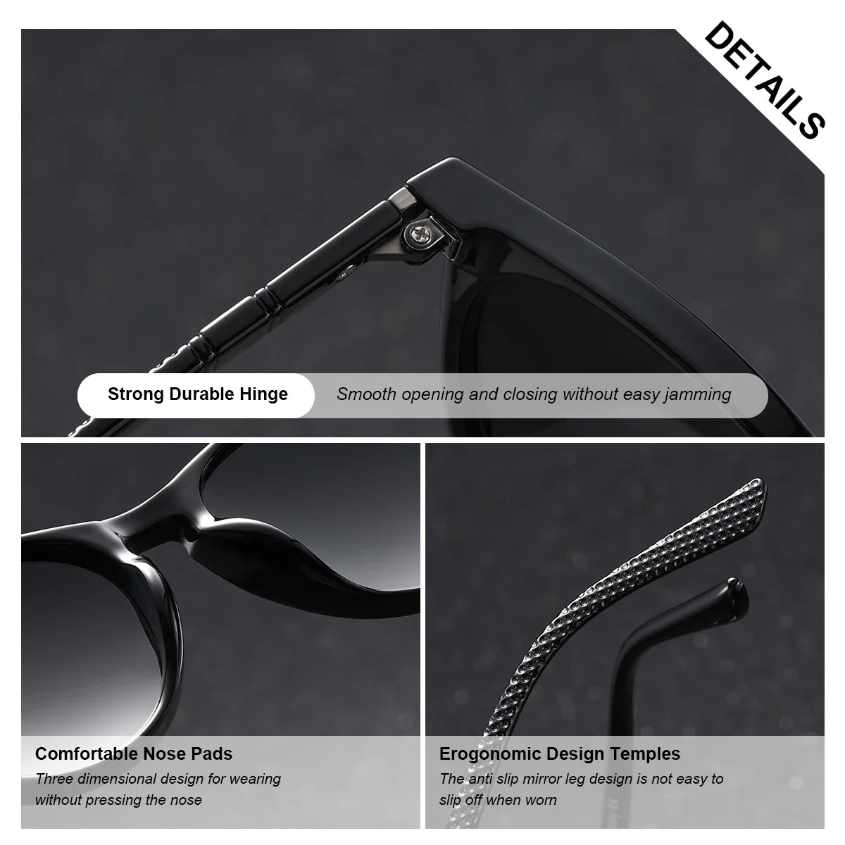 BARCUR Lunettes de soleil rondes roses tendance pour femmes – Verres miroirs polarisés confortables UV400 Monture légère en PC pour les voyages d'été et les vacances – Idée cadeau tendance pour filles avec un style élégant