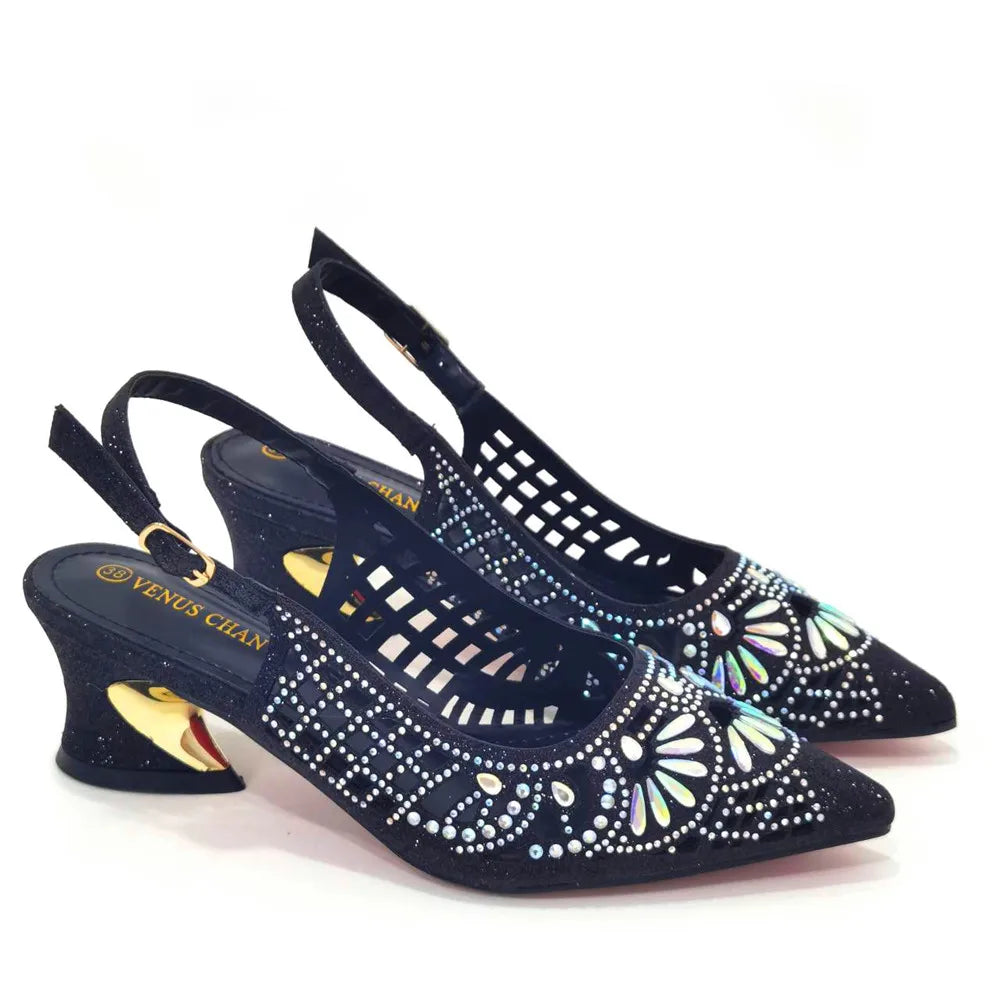 Ensemble élégant chaussures et sac pour femme WEQ34