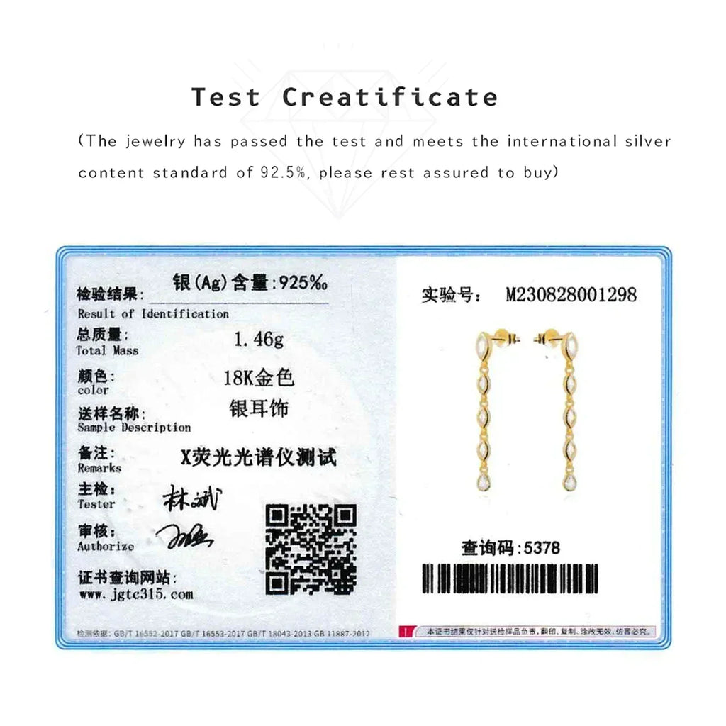 ANDYWEN 100% Argent Sterling 925 Or Piquant Boucle d'Oreille Chaîne Ovale Casier Boucle d'Oreille Femme Pendientes Luxe Beaux Bijoux 2023 Clips