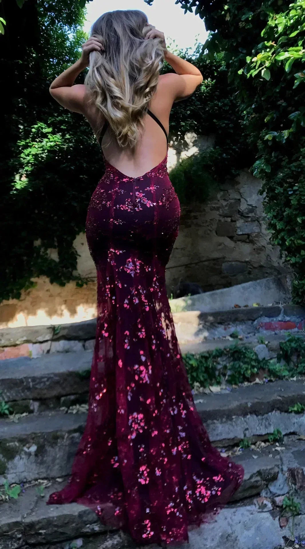 Robes pour femmes sans manches, col en V, pull, paillettes, robe de soirée, Vestidos, formelle, longueur ras du sol, sexy, cache-cœur, dos nu, slim