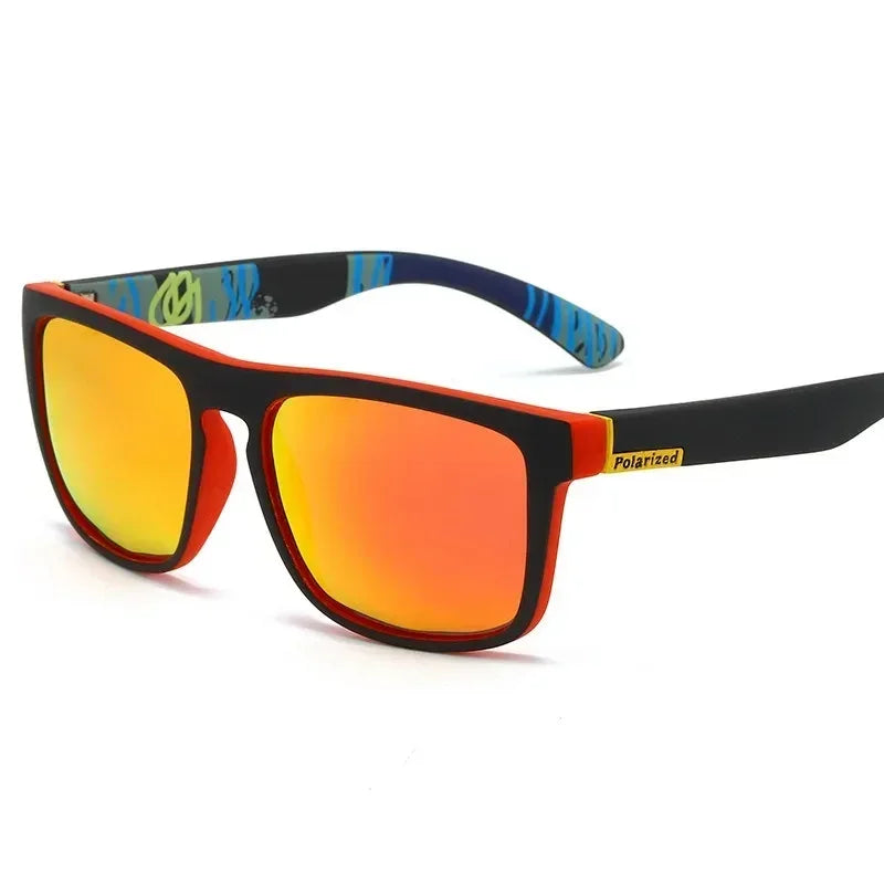 Lunettes de soleil polarisées de luxe pour hommes, de marque de designer, style rétro, pour l'extérieur, la conduite, la moto, le cyclisme