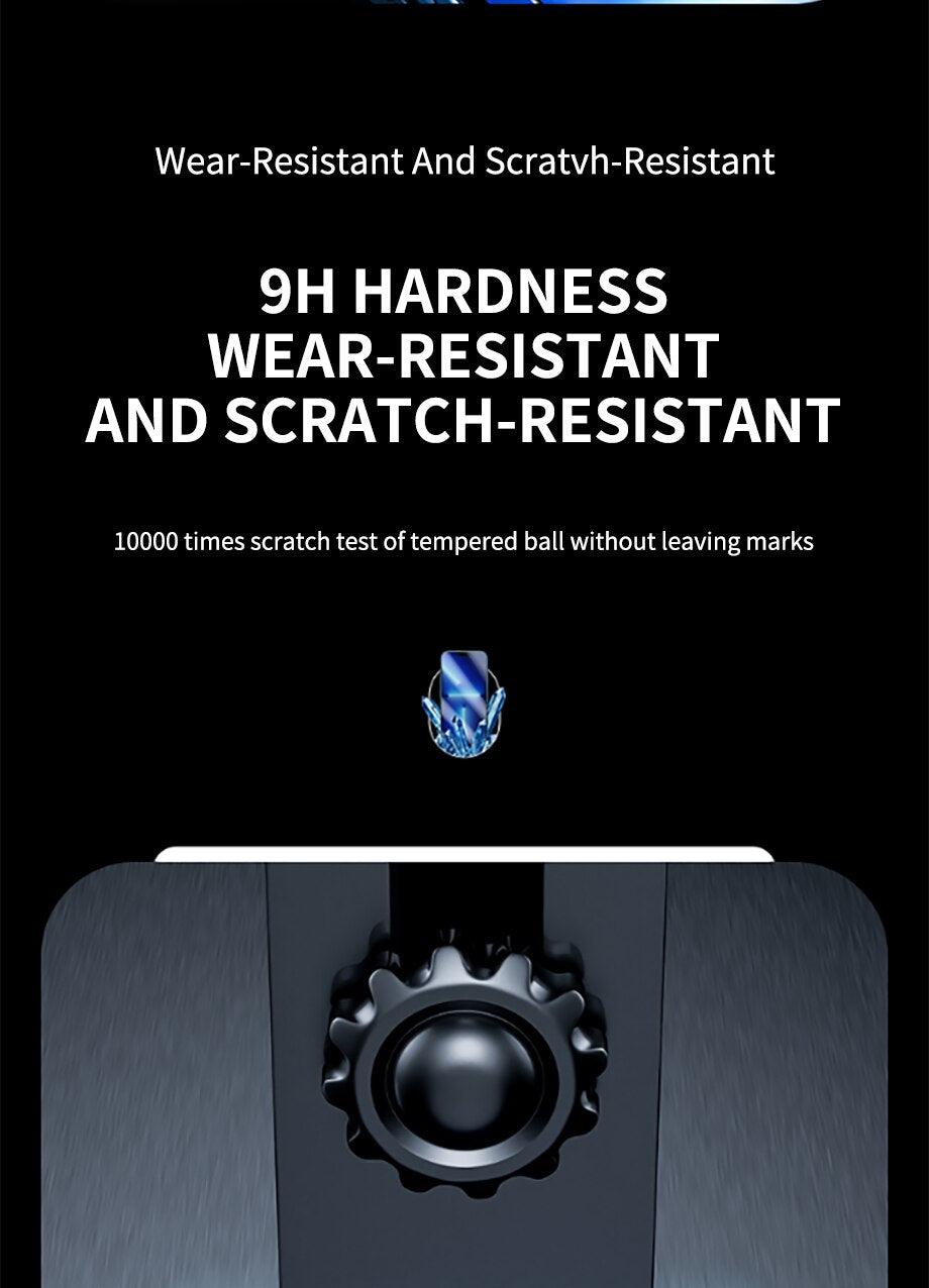 Protection d'écran en verre trempé 30D Diamond nouvelle génération pleine couverture pour iPhone 14 13 12 11 Pro Max Mini XR X XR XS – Protection d'écran en verre trempé anti-poussière pour iPhone