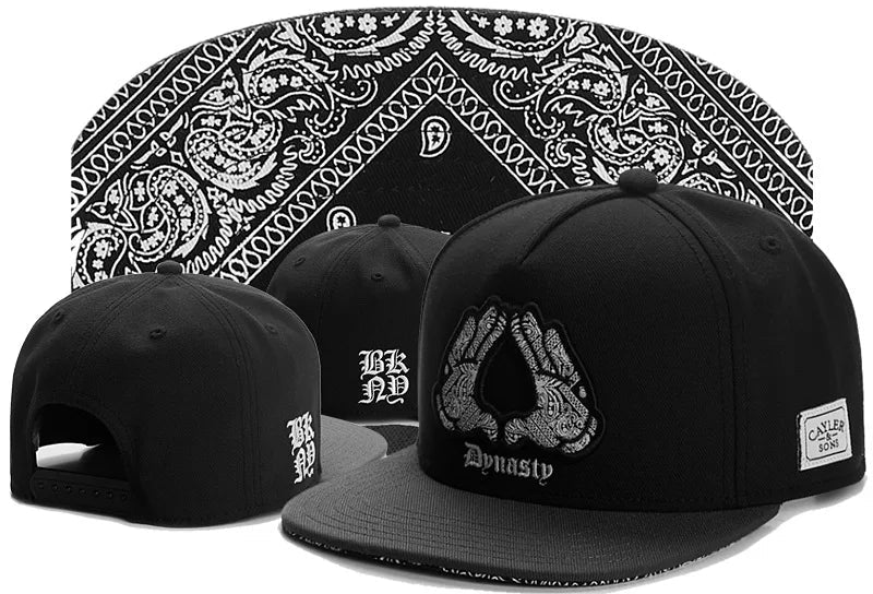 Casquette classique Snapback – Casquette de baseball ajustable à visière plate