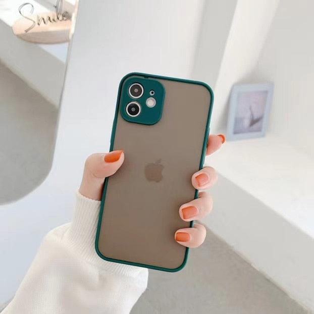 Coque de téléphone antichoc en silicone blanc simple avec appareil photo pour iPhone 13 Pro Max 14 Pro, housse de protection pour homme, coque arrière translucide moderne, étui pour téléphone portable compatible avec iPhone