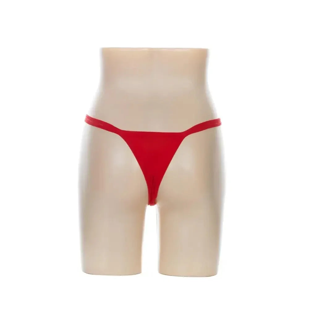 Saint-Valentin Créatif Bikini Sexy Femme Dentelle Sous-vêtements Rose String Culotte String Ficelle V-string