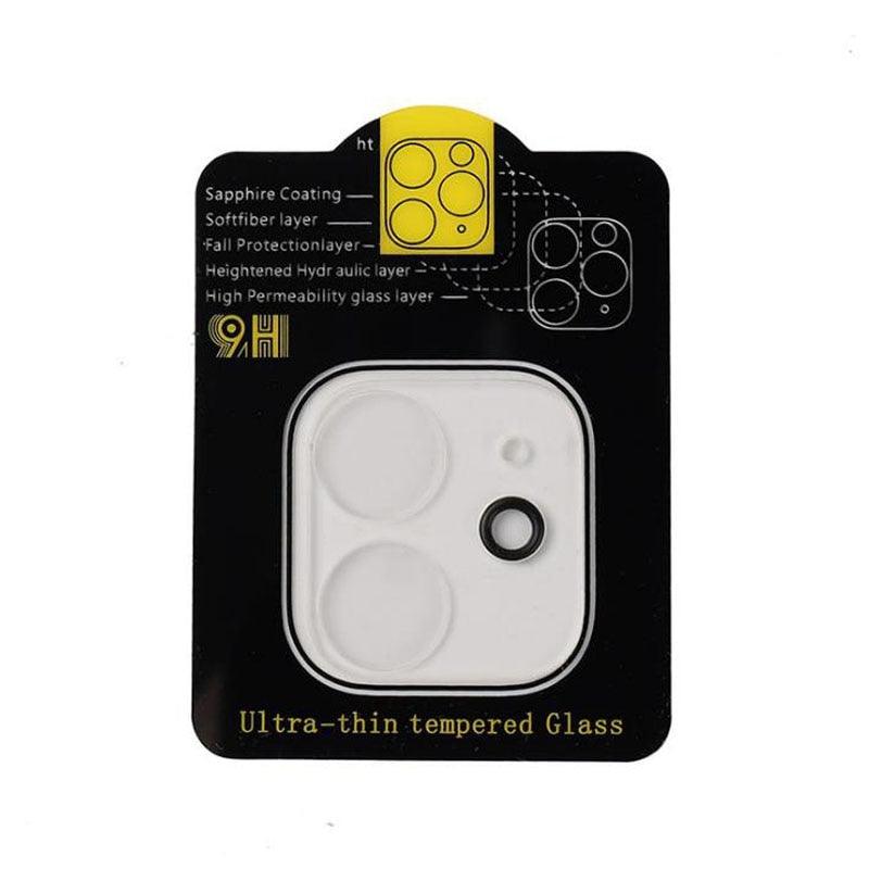 Protection d'objectif d'appareil photo arrière 3D HD pour iPhone 14 Pro Max Plus 13 12 11 Mini en verre trempé 9H n'affectant pas la prise de vue de nuit