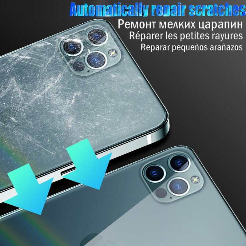 Film de protection intégral pour iPhone 13 12 11 14 Pro MAX Mini, protecteur d'écran XS Max XR X 7 8 6S Plus SE 2020, accessoires de téléphone, protecteur d'écran en verre trempé ultra renforcé