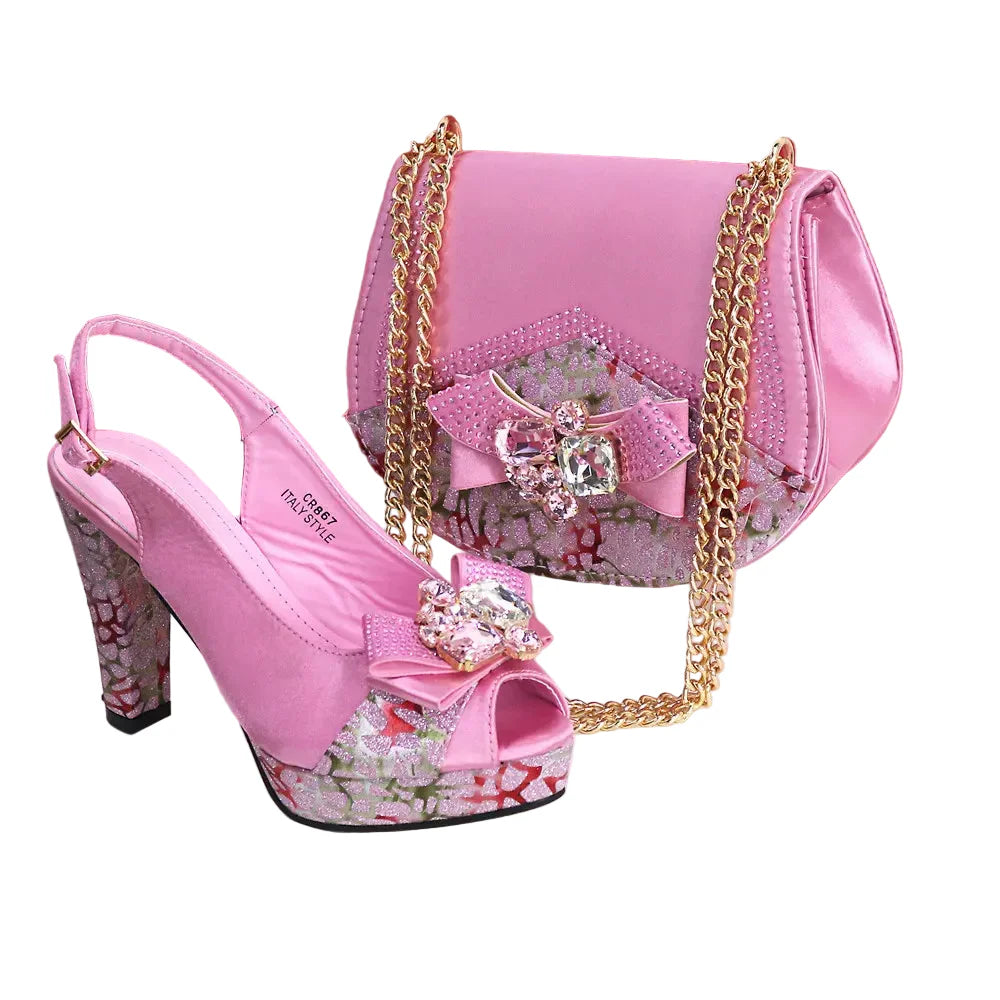 Escarpins les plus récents Chaussures et sacs à talons hauts pour femmes JNB54