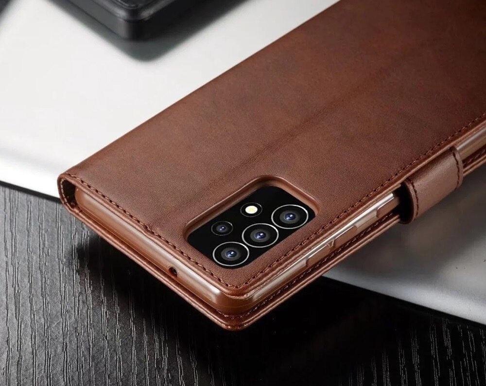 Étui Portefeuille en Cuir pour Xiaomi 12T 12X 11T Mi 11 Lite Poco M4 M3 X4 X3 Pro F3 Redmi 10C 9C 9A Note 11S 10 9S 8T Pro Housse de Protection à Rabat Porte-Cartes Étui de Téléphone à Rabat Protecteur