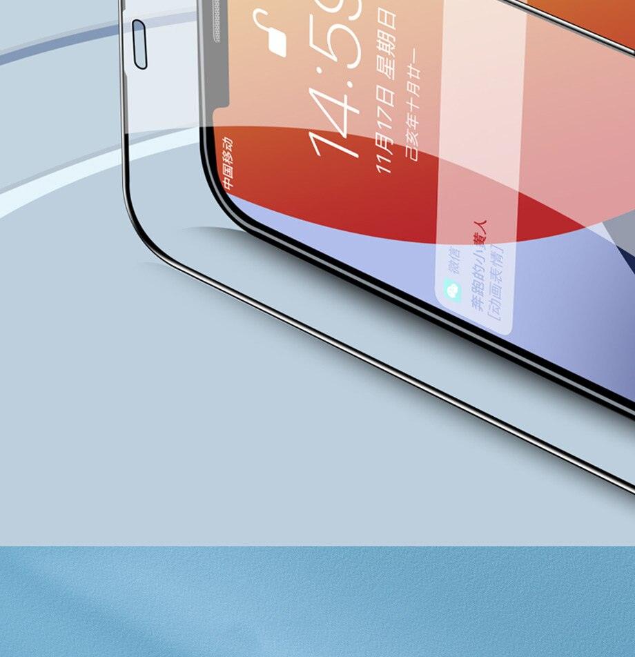 Protecteur d'écran en verre trempé à couverture complète 9D pour IPhone 11 Pro Max 14 12 X S XS XR Verre trempé sur IPhone 13 Mini 7 8 6S Plus SE Film Protecteur d'écran en verre trempé Compatible pour iPhone