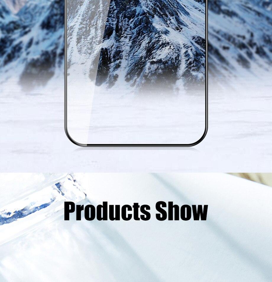 Protecteur d'écran en verre trempé à couverture complète 9D pour IPhone 11 Pro Max 14 12 X S XS XR Verre trempé sur IPhone 13 Mini 7 8 6S Plus SE Film Protecteur d'écran en verre trempé Compatible pour iPhone
