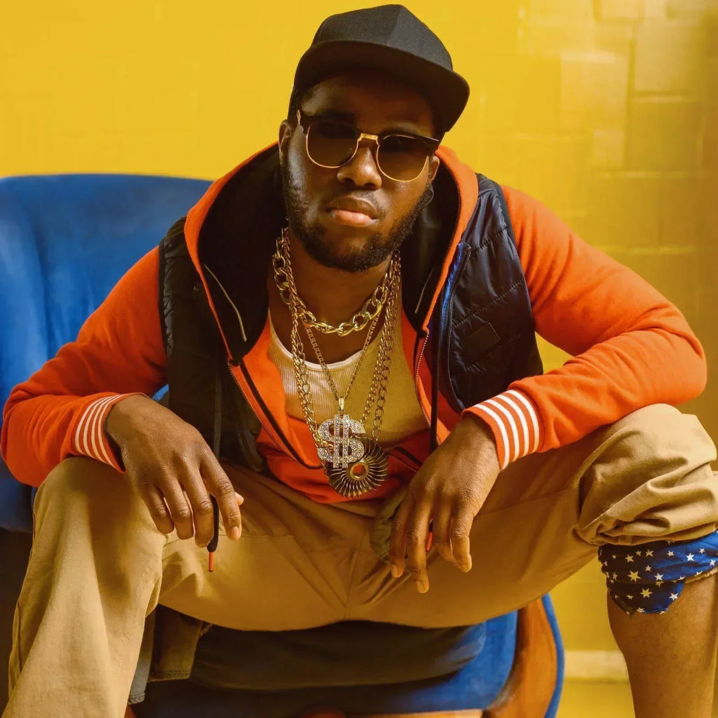 Colliers couleur or pour homme avec pendentif dollar, chaîne cubaine, pendentif dollar hip-hop, collier, cadeaux bijoux pour festival de musique
