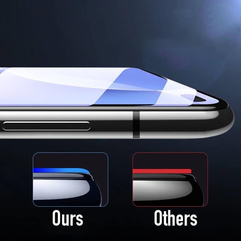 3 protecteurs d'écran en verre trempé à couverture intégrale pour iPhone SE 2022 2020 7 8 Plus, bord noir sur iPhone SE3 SE2, film de protection anti-empreintes digitales pour iPhone