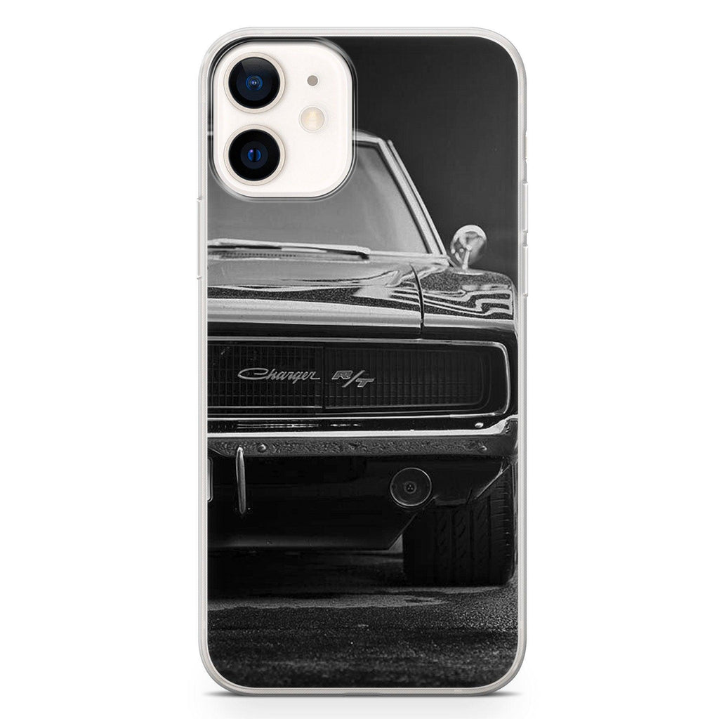 Coque de Téléphone Voitures Américaines Pour Iphone 13 12 11 Pro Max Mini Xs X Xr 8 7 Plus 6s 6 Se 2020 Housse Transparente Anti-choc Anti-rayures