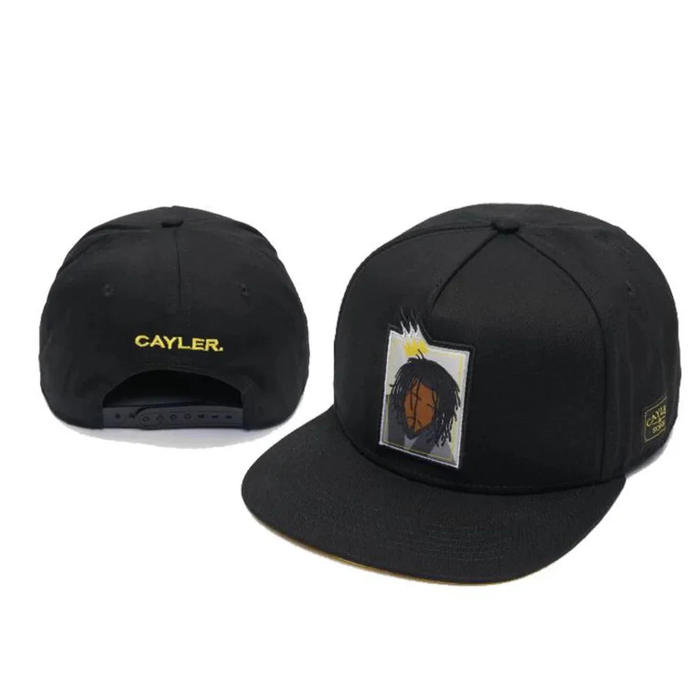 Casquette classique Snapback – Casquette de baseball ajustable à visière plate