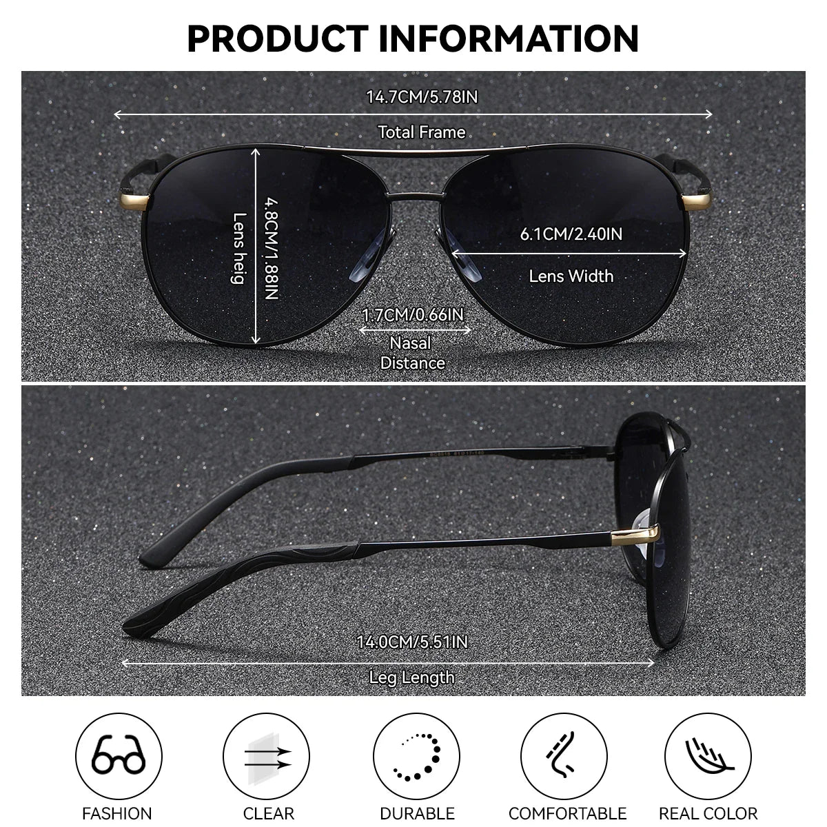 BARCUR Lunettes de soleil polarisées pour femme, en métal rose, confortables et tendance – Lentilles légères UV400 avec miroir dégradé bleu, monture ovale, idéales pour l'été, la plage et les tenues estivales, accessoires élégants.