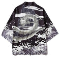 🐉 Haori Yukata Japonais Style Anime Dragon d'Été