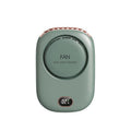 Ventilateur portable paresseux à suspendre au cou Mini ventilateur de refroidissement sans lames rechargeable par USB Ventilateur de sport pour les activités de plein air, les voyages Ventilateur personnel pour le cou Mini ventilateur USB portable